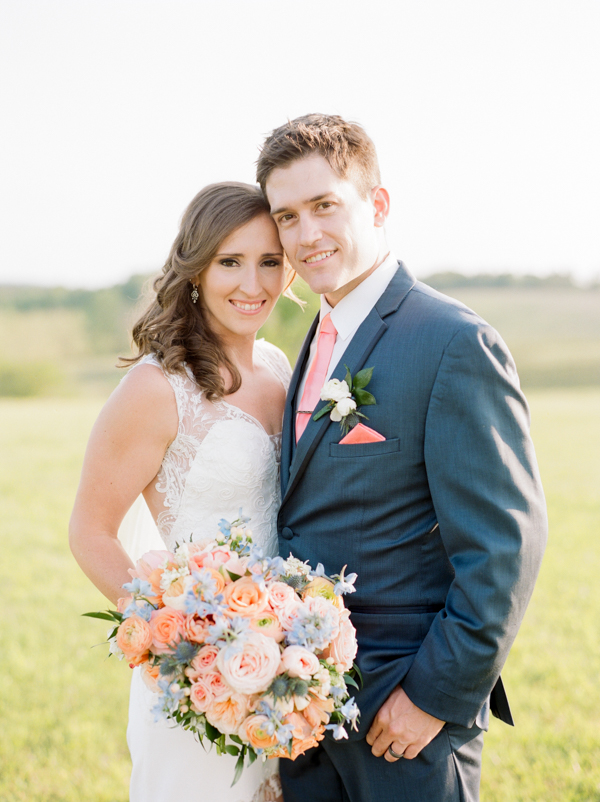 Bride and groom portraits 