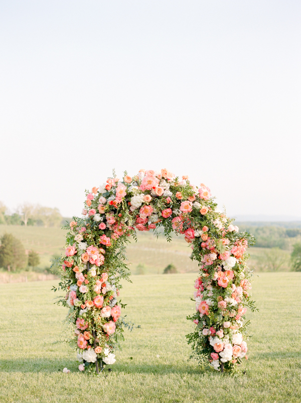 floral archway 